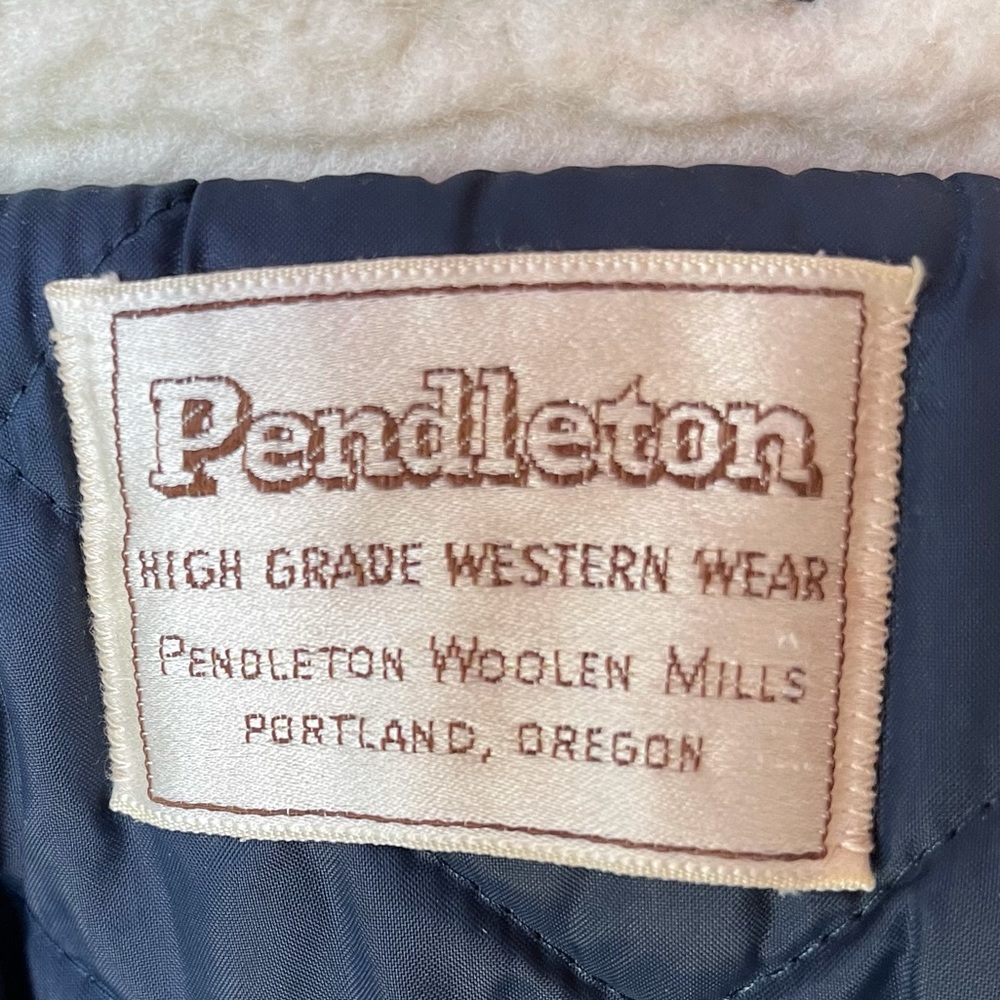 Pendleton High Grade Western Ware Plaid Virgin Wo… - image 2